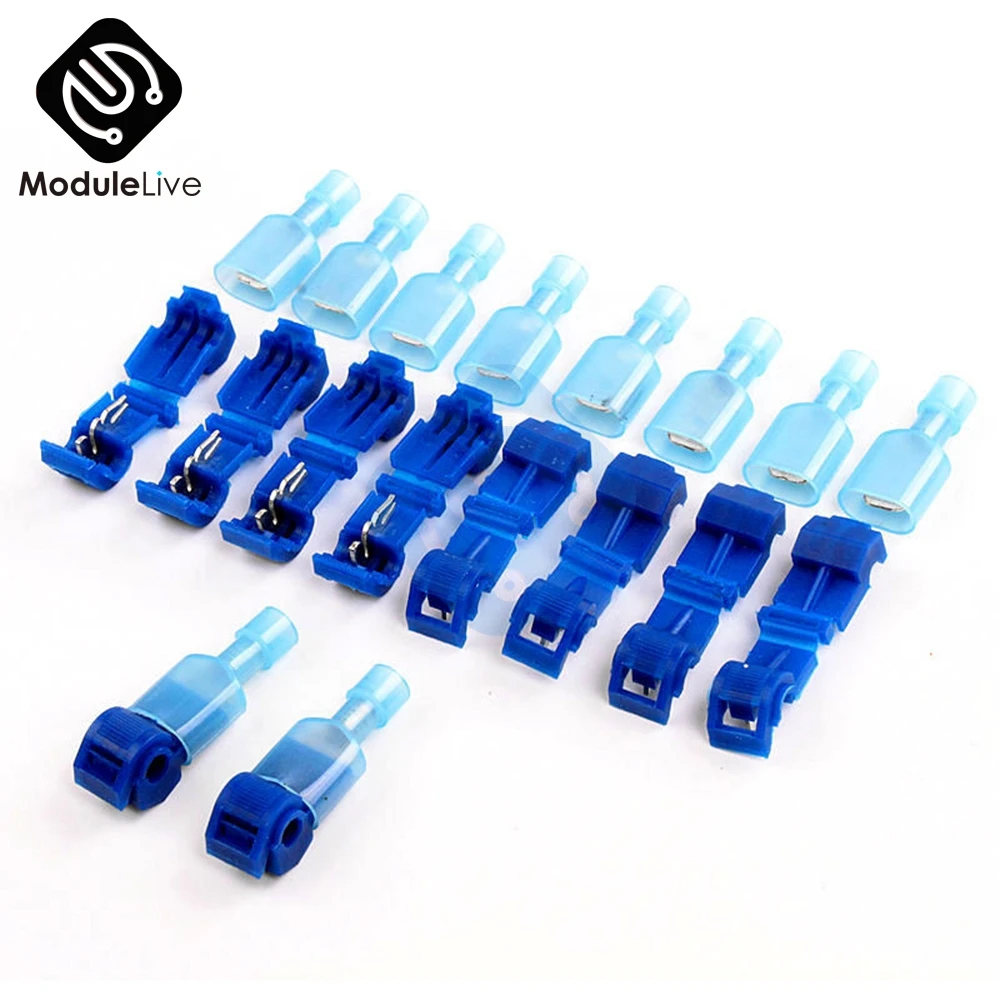 1 Набор 60 шт. автомобильный аудио Быстрый сращивания обжимной терминал и Мужской