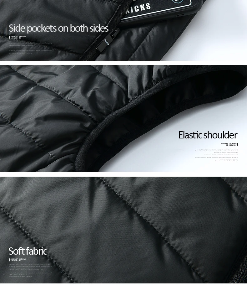 Men Outdoor USB Infrared Heating Vest Jacket Men Winter Electric Thermal Clothing Waistcoat For Sports Hiking