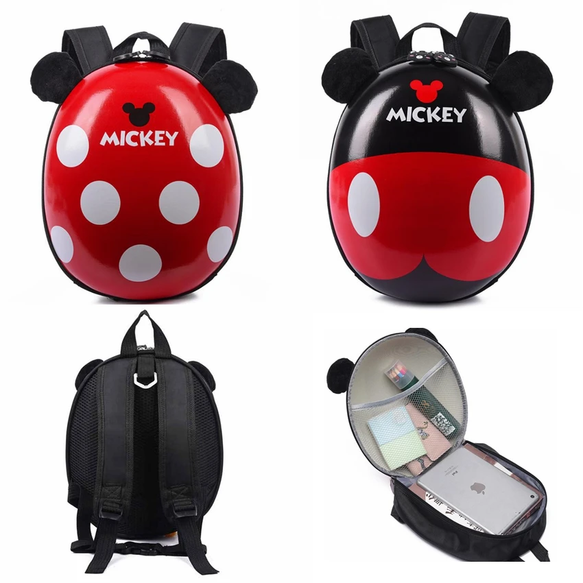 Disney детский сад плюшевые сумки игрушки для мальчиков и девочек Микки Минни