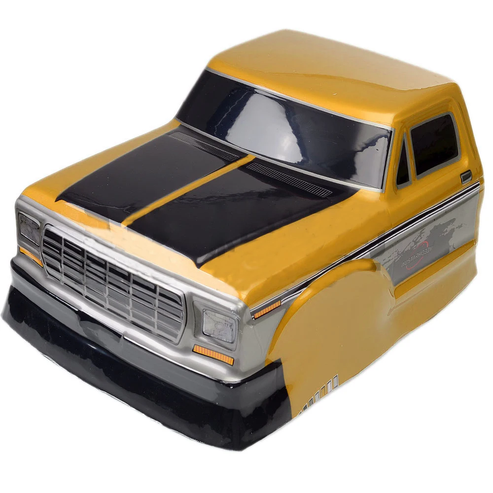 Корпус кузова автомобиля с полуприемником из ПВХ F150 для 1/10 Axial SCX10 90046 TRX4 D90 CC01 MST