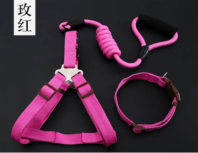 Шлейка для маленьких щенков и домашних животных регулируемый поводок с пряжкой