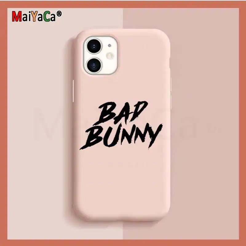 maiyaca hot protection bad bunny phone cases for iphone 13 6 6s 7 8 plus x xs max xr 12 mini 11 12 pro max fundas free global shipping