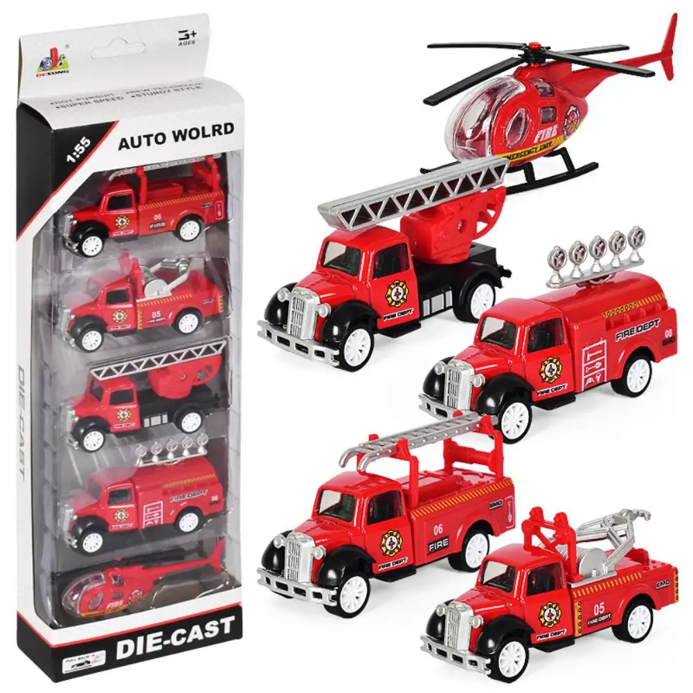 5 шт./компл. 1:55 детские игрушки имитирующие Легкосплавные Автомобили| |