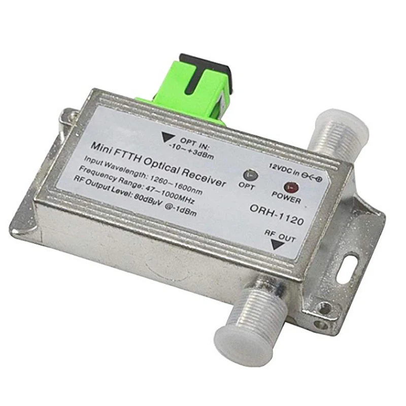 FTTH CATV оптический мини узел 47 1000 МГц 1310nm активный приемник AGC модель ORH 1020 но не WDM