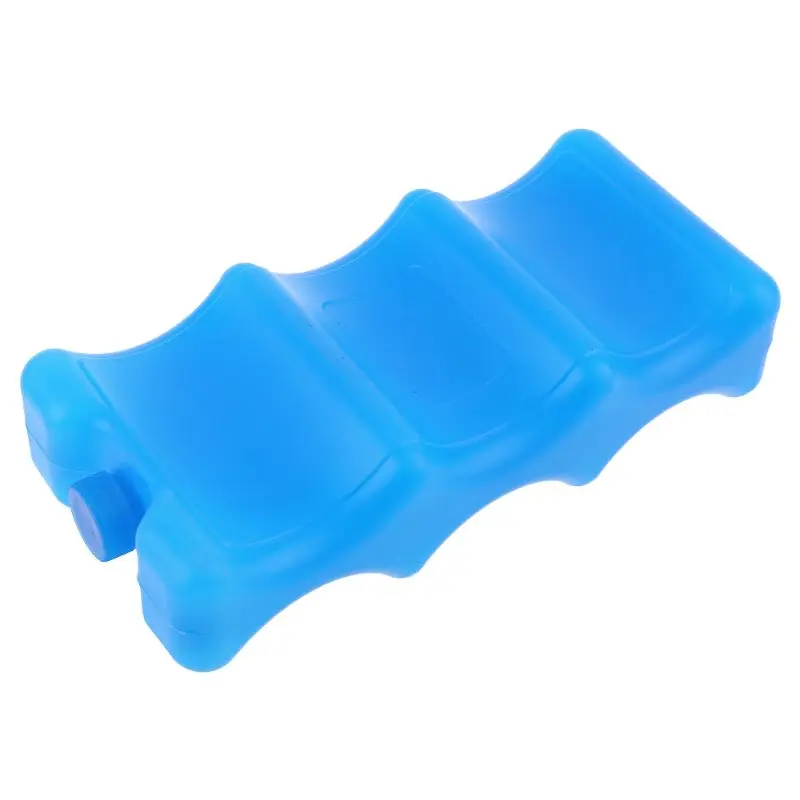 

600ml Reusable Ice Brick Ice Block Ice Pack Cooler Milk Storage For Cooler Bag