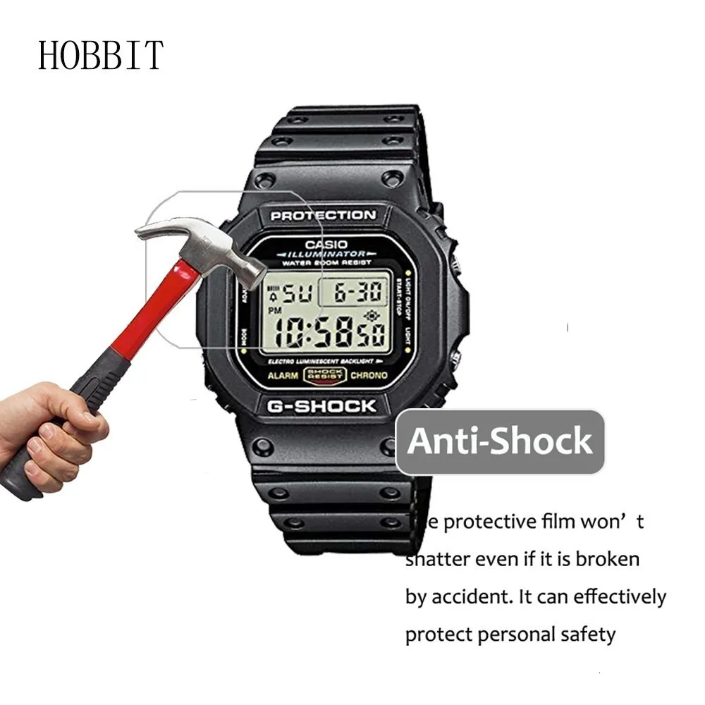 10Pcs Nano Explosion-proof Screen Protector For Casio DW5600 DW5610 Sport Watch HD Clear Anti-Scratch LCD Film | Электроника