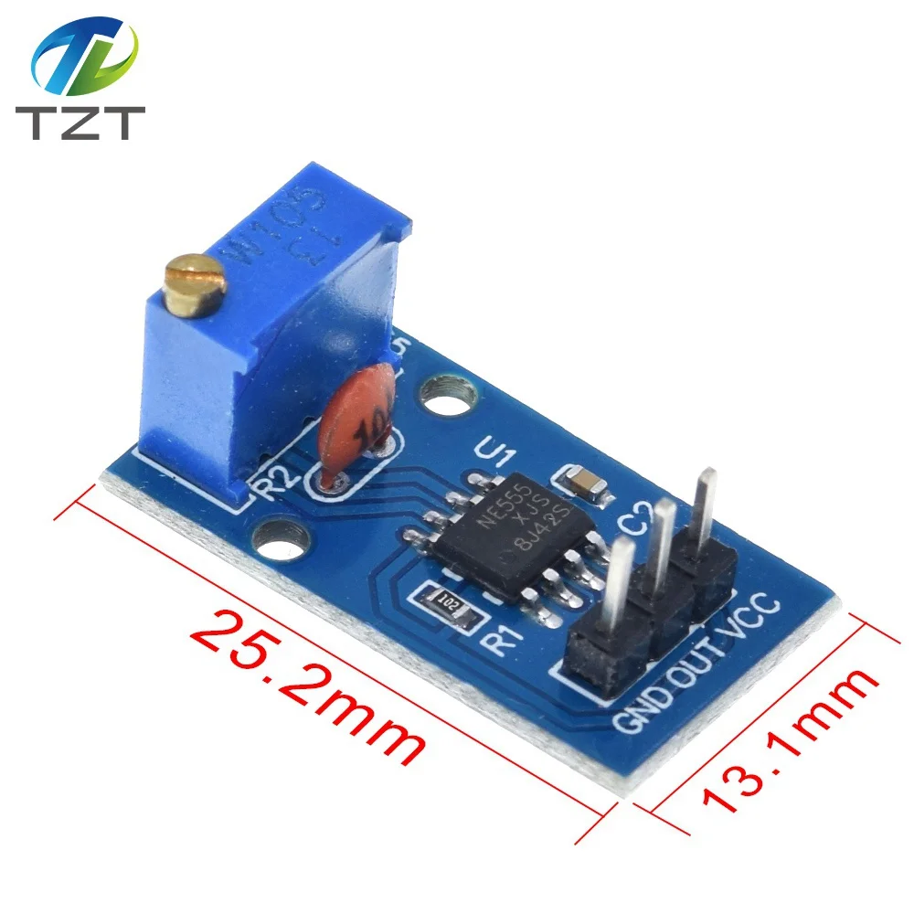 Модуль генератора импульсов с регулируемой частотой NE555 для смарт автомобиля