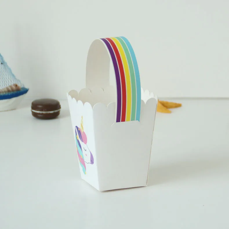 

Unicorn Paper Gift Bags Party Bag For Unicorn Party Baby Shower Birthday Decor Candy Box Favors Event Party Supplies