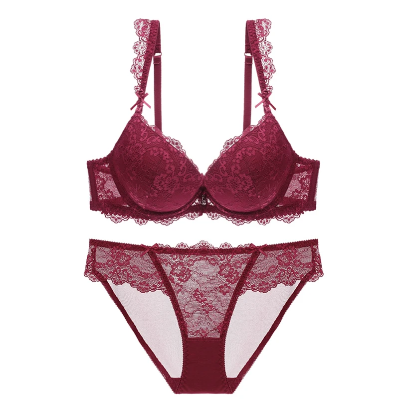 Сексуальный бюстгальтер Для женщин кружева полые мягкие удобные 3D пуш-ап чашки