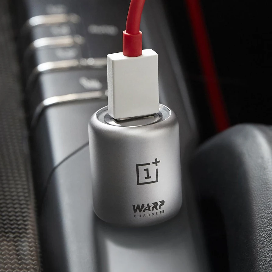 Оригинальное автомобильное зарядное устройство Oneplus Warp Charge 30 выход 5 в 6A Max для 7 Pro