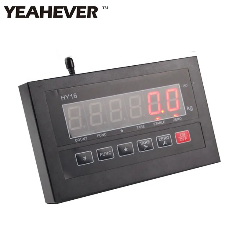 

Popular weighing indicator with large screen display 6 state indicating signals wireless electric weighing indicators