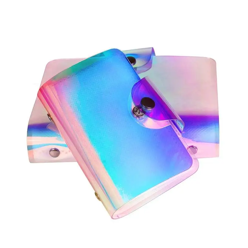 1PCs 20/64 Pocket Multicolor Laser for Stamp Floder Small 3 Inch Transparent Book Photo Album | Дом и сад