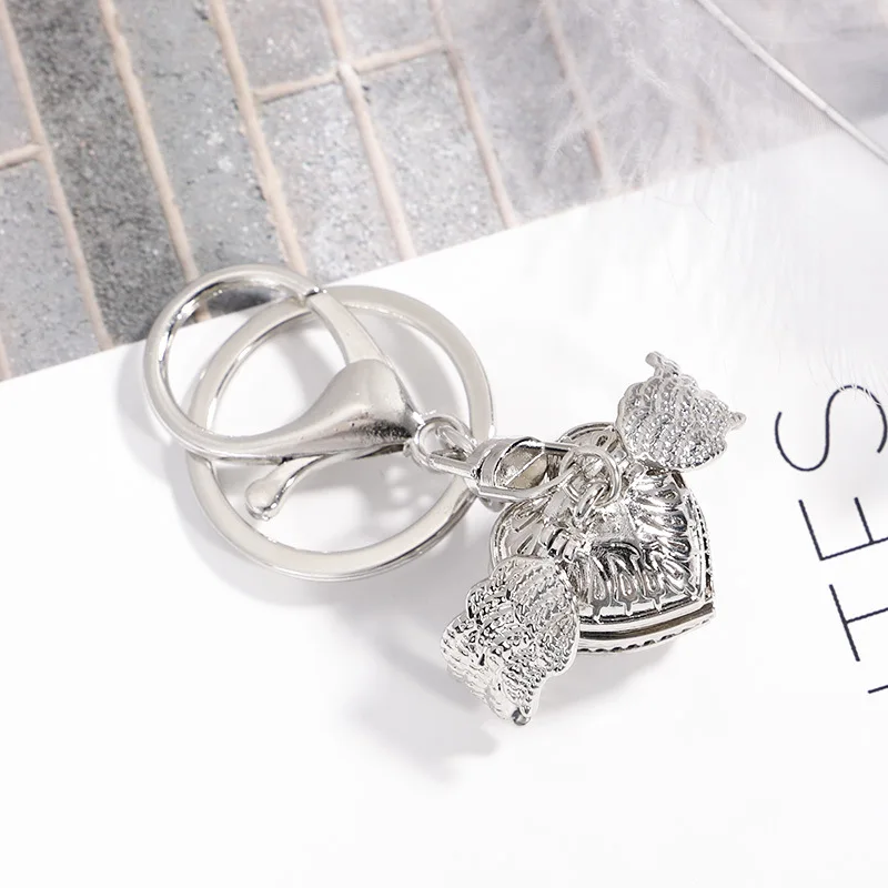 Новинка 2020 креативные мини брелки с фотоальбомом модные для ключей мужские