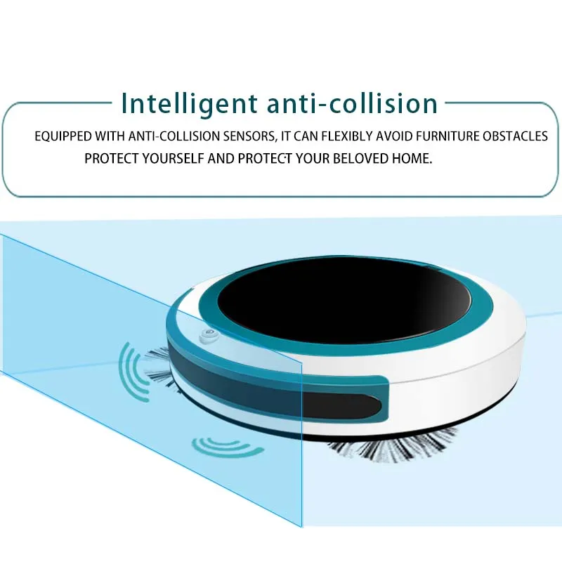 Горячая Распродажа автоматический умный пылесос робот-пылесос подметальная