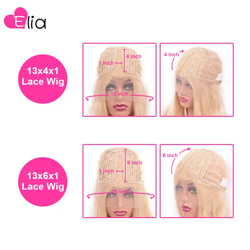 

Elia Colorful Lace Front Wig Purple Orange Colored Straight Wigs Peruvian Human Hair Wigs Wigs For Women