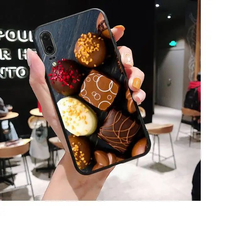 

Delicious nice chocolate Phone Case For Huawei P20 lite P40 lite mate 10 20 lite P20 pro P smart 2019 Y7 P30 lite case