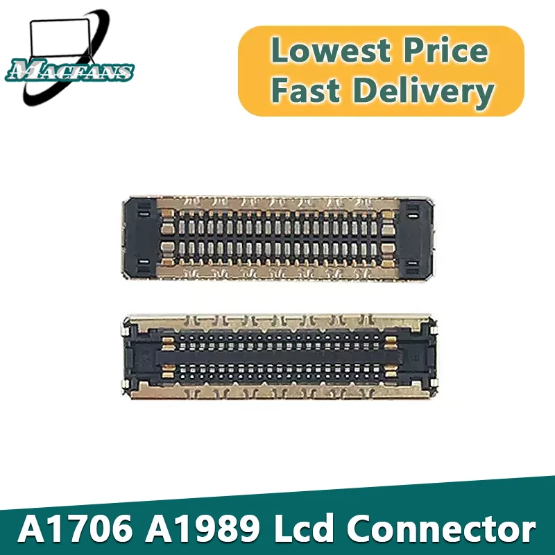 Новый ЖК-разъем A1706 A1707 для Macbook Pro A1990 A2159 A2289 A2251 A2141 A1989 A1708 LVDS EDP FPC разъем 42Pin |