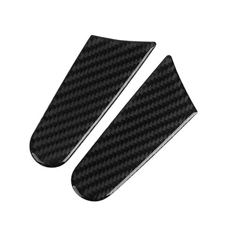 

2PCS Rearview mirror carbon fiber decorative patch decorative 3D Car Stickers interior For Porsche Macan Exterior Accessories