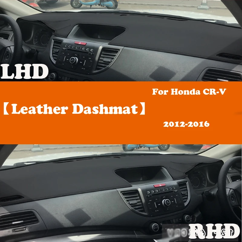 

Dashmat Car Styling Leather Accessories Dashboard Covers Dash Mat Dash Mat for Honda Crv Cr-V 2012 2013 2014 2015 2016