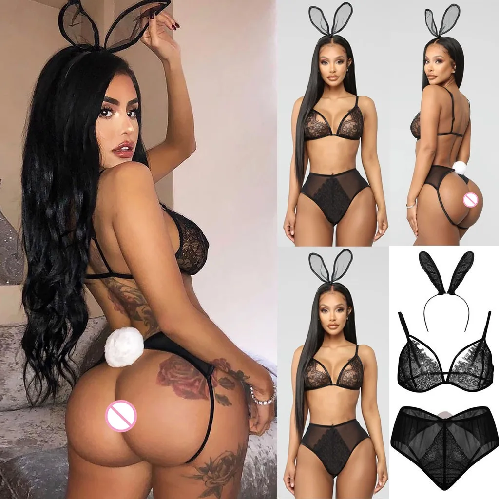 3 шт./компл. женское сексуальное нижнее белье тонкие стринги Топ пуш ап