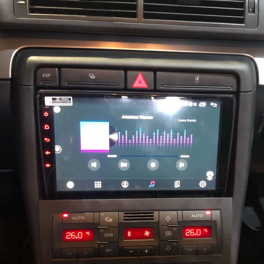 Runningnav для Audi A4 B6 2000-2009 S4 RS4 Android автомобильное радио мультимедийный видео плеер