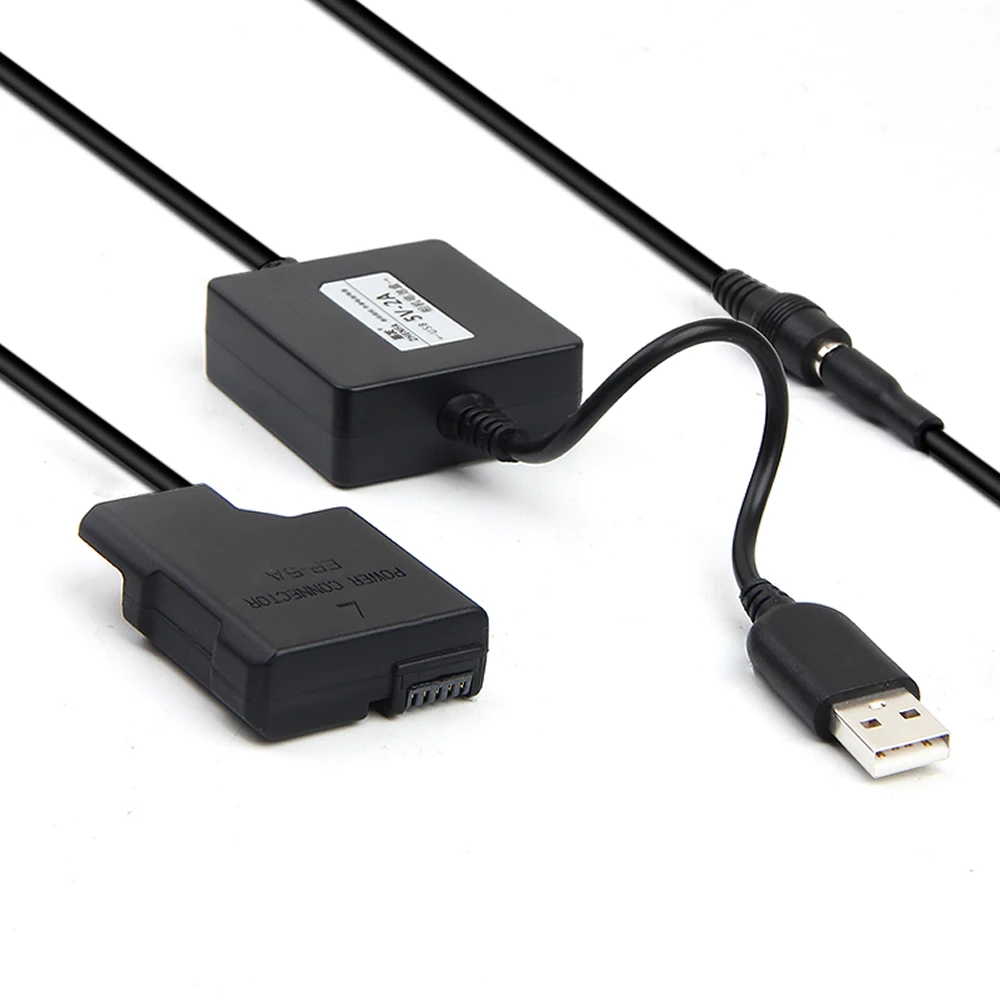 USB Мощность банк EL14A EN EL14 манекен Батарея EP 5A адаптер для Nikon D3100 D3200 D3400 D3300 D3500 D5300 d5200
