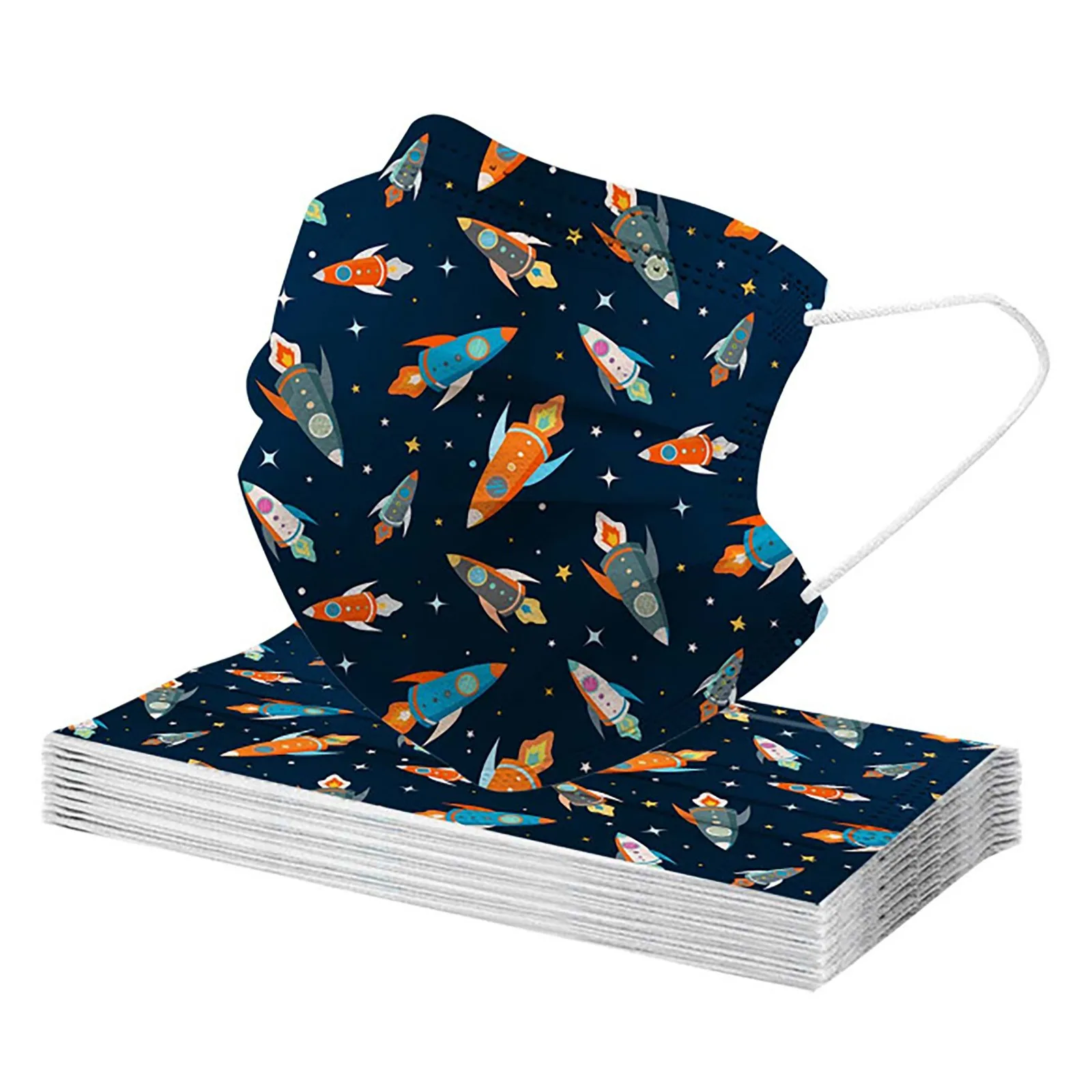 10 шт. детская маска для лица с рисунком динозавра | Красота и здоровье