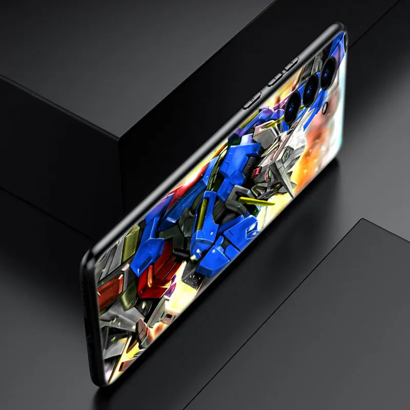 Чехол для телефона в стиле аниме Gundam-Robot Samsung Galaxy S22 Pro S21 S20 Ultra FE S10 Lite S9 S8 Plus S10E 5G