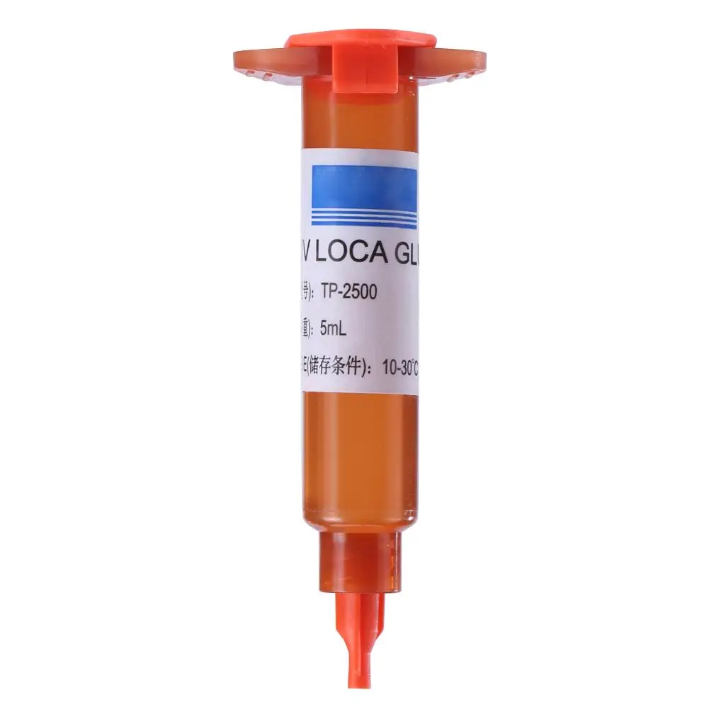 Жидкий оптический прозрачный клей Loca UV для ремонта стекла|Силиконовый герметик| |