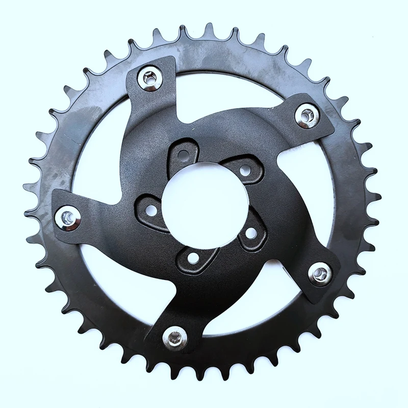 42T Chain Wheel for Bafang 48V 1000W BBSHD or BBS03 Brushless Geared Mid-Drive Electric Bike Conversion Kits
