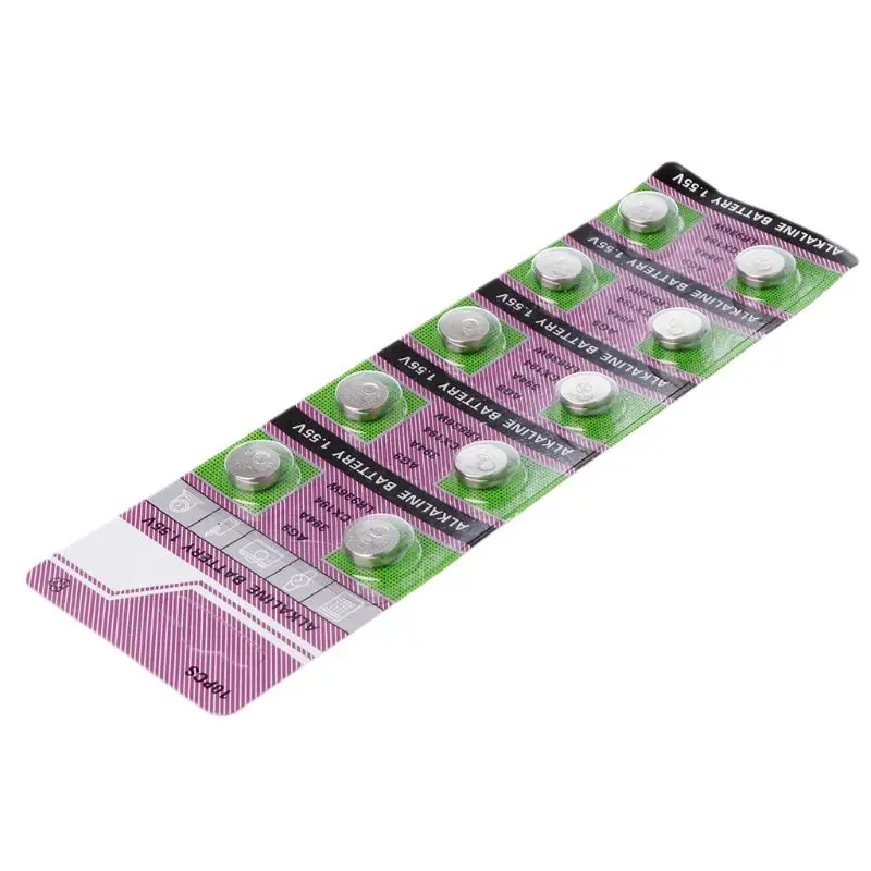 10 шт. щелочные батарейки AG9 1 55 в кнопочные LR936 394 SR936SW 194 V394 пульт дистанционного