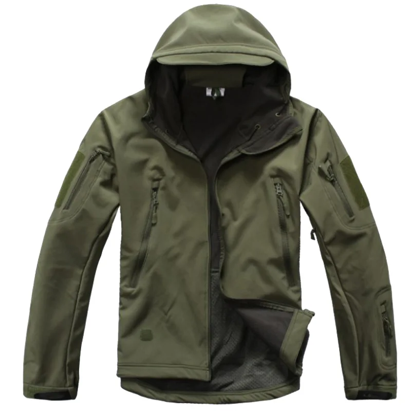 Армейская тактическая мягкая куртка Sharkskin TAD камуфляжная охотничья одежда для