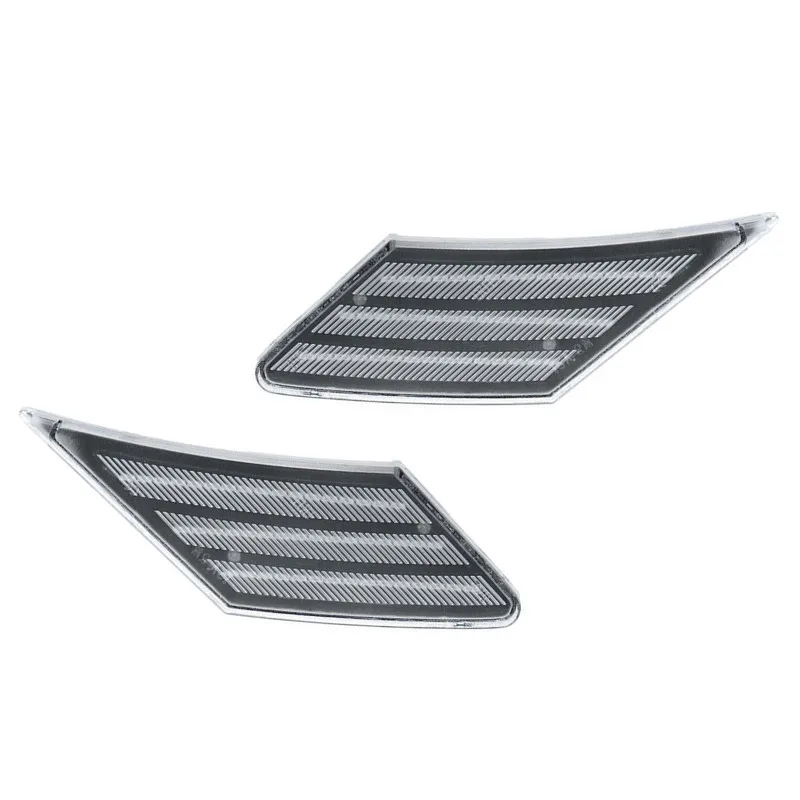 2 шт. динамический светодиодные боковые габаритные фонари течет поворотов бампер