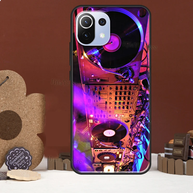 Чехол Ddj Dj Music Funda для POCO F5 X3 X4 X5 Pro F4 GT C40 F3 чехол Xiaomi 11T 12T 12X13 Lite