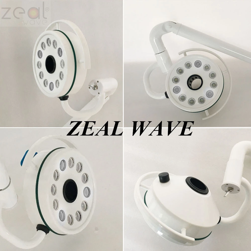 

For Ceiling 12 Holes LED36W Auxiliary Lighting Inspection Lamp KD-2012D Oral Plastic Surgery Pet Surgery