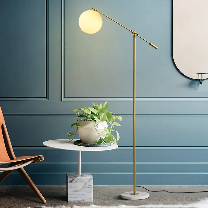 Современная простая Напольная Лампа в скандинавском стиле для украшения дома
