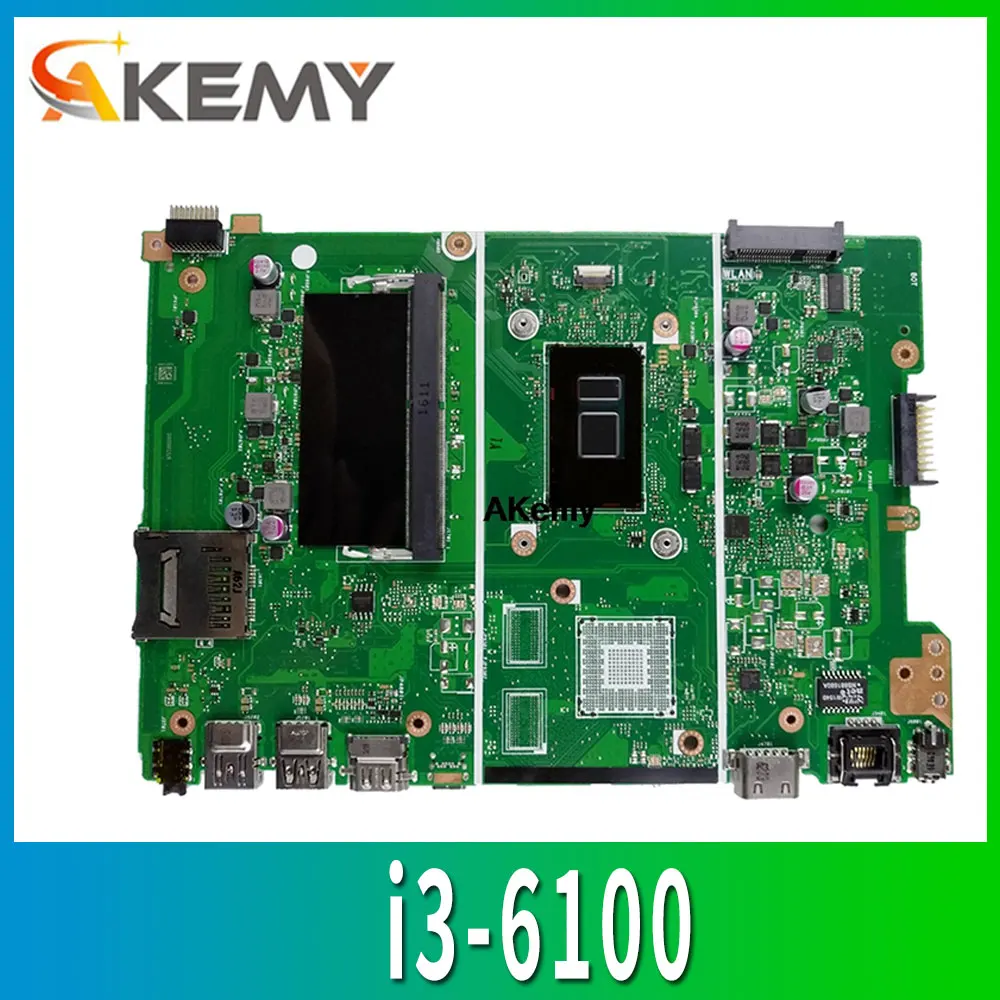 

X441UV X441UA материнская плата для ноутбука For Asus X441U X441UV X441UAK F441U A441U материнская плата для ноутбуков оригинальная материнская плата i3-6100