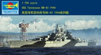 trumpeter 05782 1700 uss tennessee bb 43 1944 battleship kit static model th05379 smt6