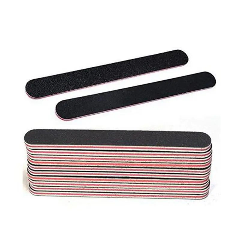 

Nail Files and Buffer, Professional Manicure Tools Kit Rectangular Art Care Buffer Block Tools 100/180 Grit 12Pcs