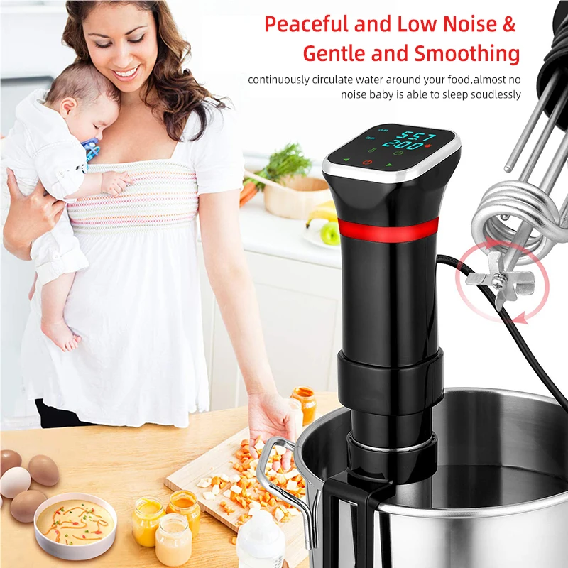 

Waterproof Vacuum Food Sous Vide Cooker Immersion Circulator Accurate Cooking With LED Digital Display