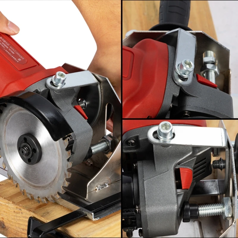 

Angle Grinder Special Cutting Bracket Angle Grinder Variable Cutting Machine Accessories Thickened Bottom Plate Cutting Wood