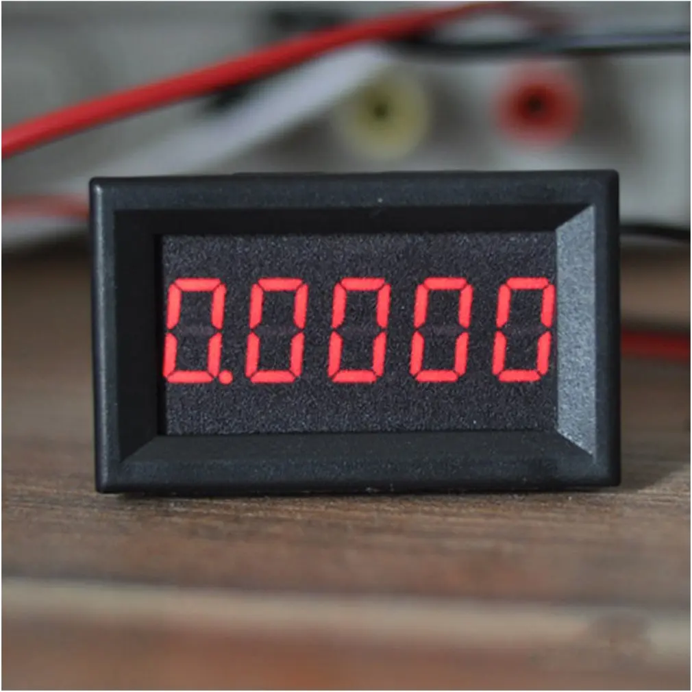 DC 0 100V 100A красный синий двойной светодиодный 5 битный цифровой вольтметр