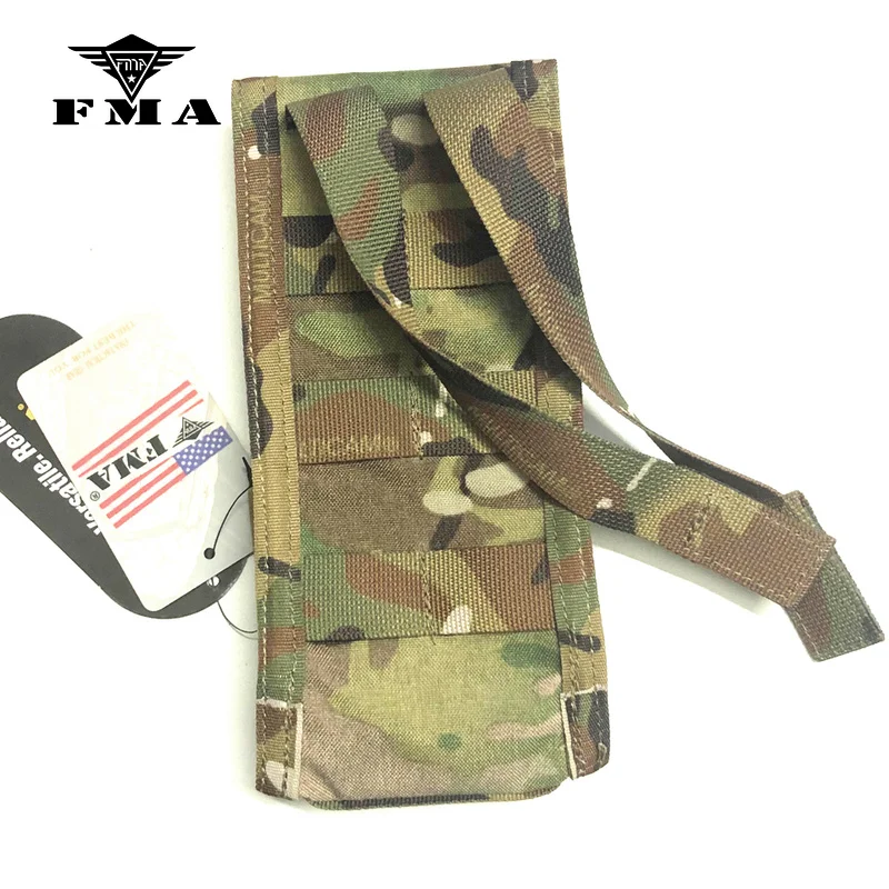 FMA Multicam Tactical M4 / 556 Mag Pouch Crye Precision Type MOLLE сумка для магазина Страйкбольное снаряжение