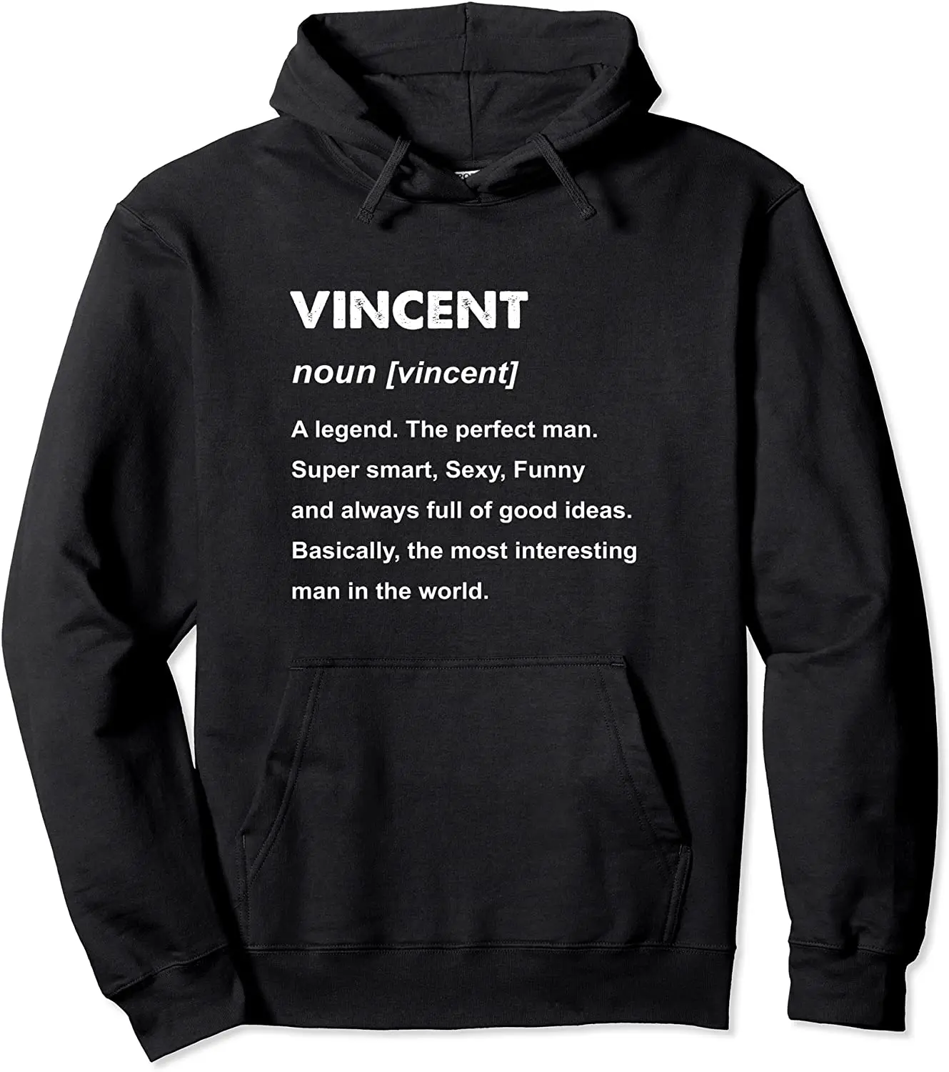 

Vincent Name Pullover Hoodie