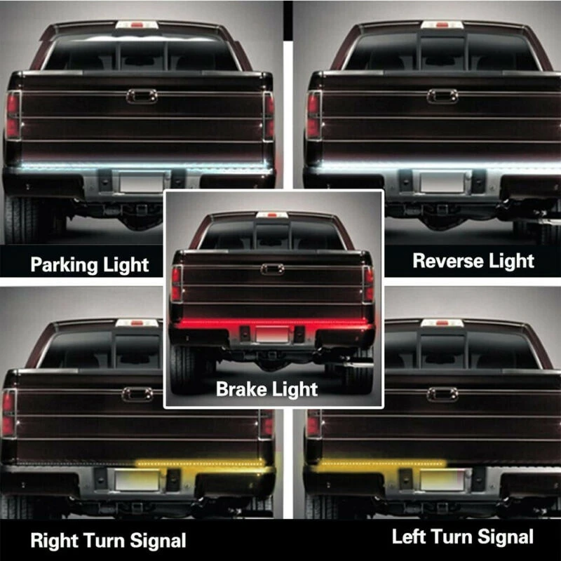 Универсальный светодиодный ленточный стоп-сигнал задний светильник для Chevrolet Dodge