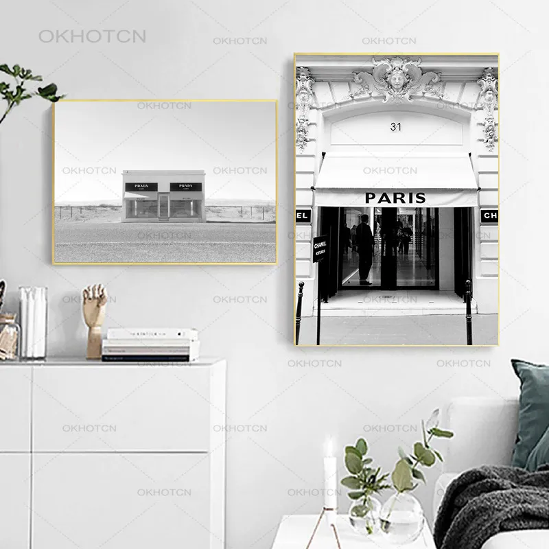 Модный постер для магазина с принтом скандинавские настенные художественные