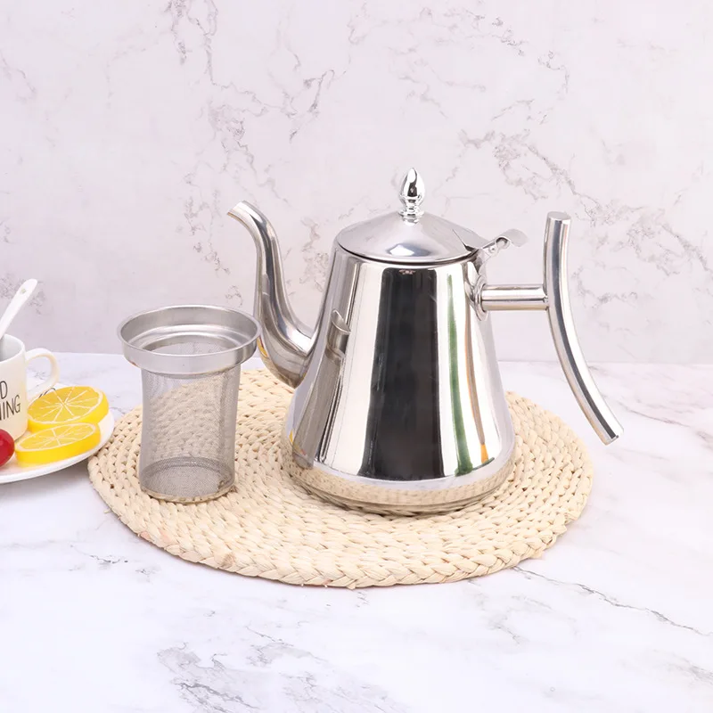 Кофейник из нержавеющей стали Couss Pot с ситечком чайный горшок цветочный