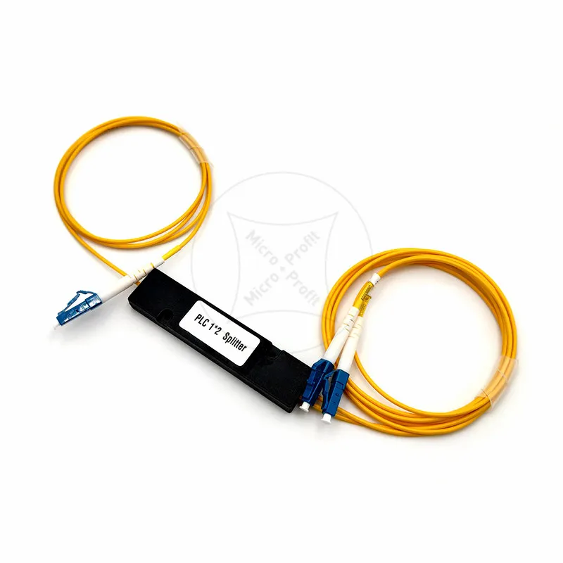 Оптоволоконный FBT сплиттер LC/UPC коннектор 1x2 SM 1310 нм бесплатная