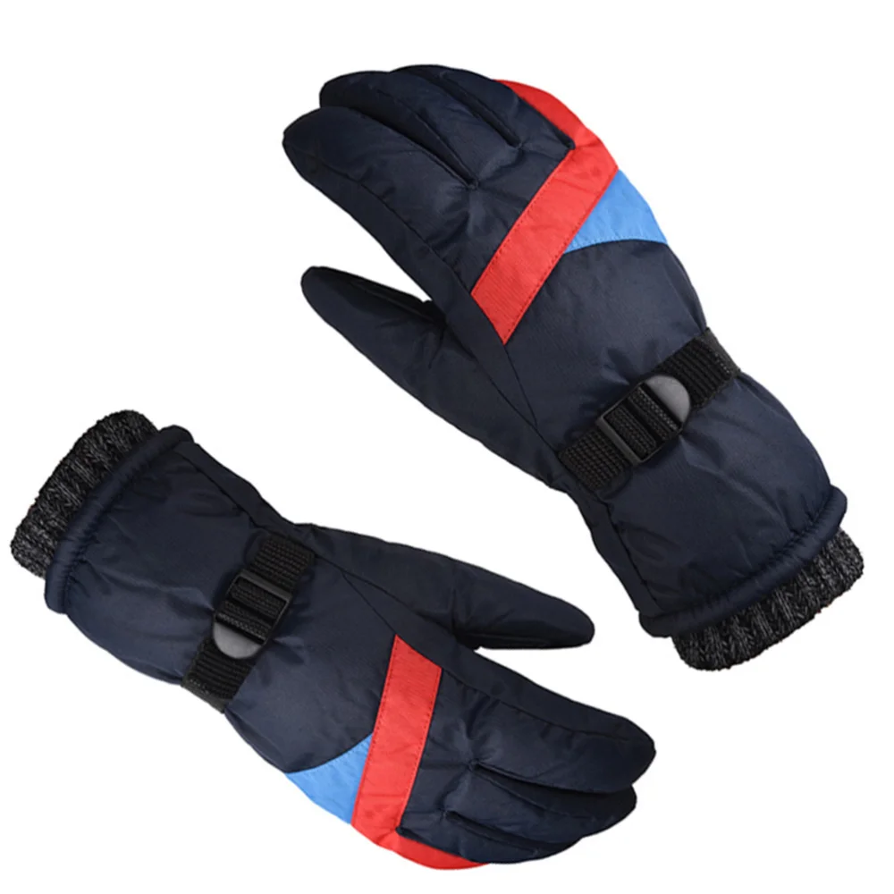 

1 Pair of Winter Ski Riding Windproof Finger Touch Screen Waterproof Hands Protection Cover for Outdoor Sports Rid
