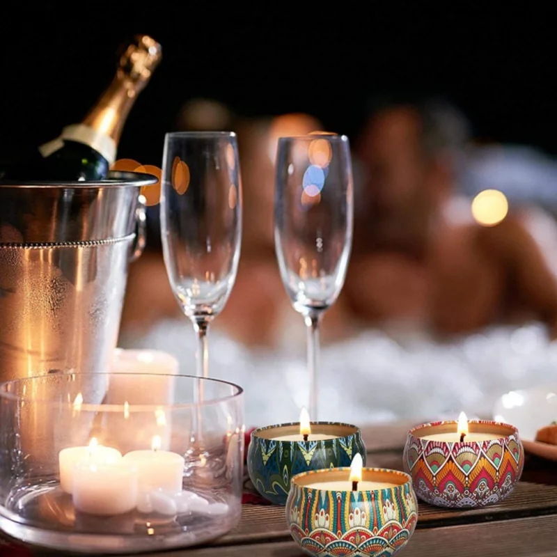 8 шт./компл. Москитная Катушка декоративная свеча Цитронелла Ароматические